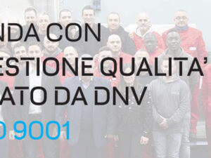 Sistema di Gestione Certificato ISO 9001