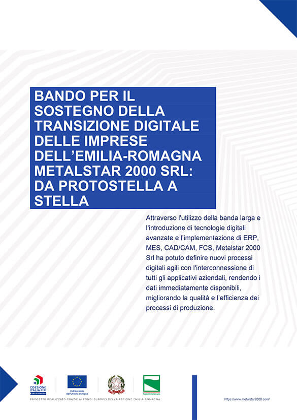 Sostegno alla Transizione Digitale, grazie a FESR 2021-2027